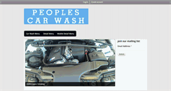 Desktop Screenshot of peoplescarwash.com