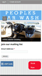 Mobile Screenshot of peoplescarwash.com